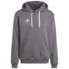 Pánska mikina adidas Entrada 22 Hoody šedá L Pánska mikina adidas Entrada 22 Hoody šedá L