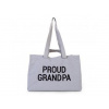 Childhome Cestovná taška Grandpa Canvas Grey Childhome Cestovná taška Grandpa Canvas Grey