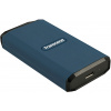 Transcend ESD410C 1TB, USB 20Gbps Type C, Externí odolný SSD disk (3D NAND flash), 2000MB/R, 2000MB/W, modrý Transcend ESD410C 1TB, USB 20Gbps Type C, Externí odolný SSD disk (3D NAND flash), 2000MB/R, 2000MB/W, modrý