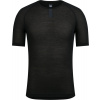 Pánske funkčné tričko Rapha Men's Merino Lightweight Base Layer čierna L Pánske funkčné tričko Rapha Men's Merino Lightweight Base Layer čierna L