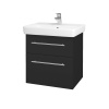 Dreja Umývadlová skrinka Q MAX SZZ2 60 - N03 Graphite / Úchytka T02 / N03 Graphite Dreja Umývadlová skrinka Q MAX SZZ2 60 - N03 Graphite / Úchytka T02 / N03 Graphite