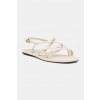 Tommy Hilfiger sandále dámske kožené FLAT STRAPPY SANDAL LTH FW0FW09220 béžová EUR 37 Tommy Hilfiger sandále dámske kožené FLAT STRAPPY SANDAL LTH FW0FW09220 béžová EUR 37
