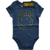 Body Nirvana - Inverse Happy Face, Dieťa,Modrá,0 - 3 mes. Body Nirvana - Inverse Happy Face, Dieťa,Modrá,0 - 3 mes.