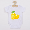 Detské body s potlačou New Baby Lemon - krátky rukáv - vel. 80 (9-12m) Detské body s potlačou New Baby Lemon - krátky rukáv - vel. 80 (9-12m)