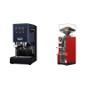 Gaggia New Classic E24 BC, blue + Eureka Mignon Libra, CR ferrari red Gaggia New Classic E24 BC, blue + Eureka Mignon Libra, CR ferrari red