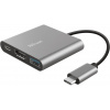 Trust Dalyx 3-in-1 Multiport USB-C adaptér 23772 Trust Dalyx 3-in-1 Multiport USB-C adaptér 23772