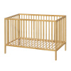 PETITEMARS PETITE&MARS Postieľka drevená Nela Beech Wood 120x60 cm PETITEMARS PETITE&MARS Postieľka drevená Nela Beech Wood 120x60 cm