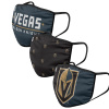 Vegas Golden Knights - Sport Team 3-pack NHL rúško Detská Vegas Golden Knights - Sport Team 3-pack NHL rúško Detská