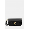 Kožená kabelka Coccinelle COCCINELLE C-ME CALF E1.SSK.12.03.01 čierna ONE SIZE Kožená kabelka Coccinelle COCCINELLE C-ME CALF E1.SSK.12.03.01 čierna ONE SIZE