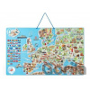 Woody magnetická mapa Európy spoločenská hra 3v1 ČJ Woody magnetická mapa Európy spoločenská hra 3v1 ČJ