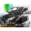 Deflektory - Kia Ceed 3-dvere 2006-2012 (predné) Deflektory - Kia Ceed 3-dvere 2006-2012 (predné)