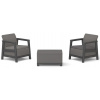 Keter SCANDI LINEA BALCONY Mountain Grey/Grafit Keter SCANDI LINEA BALCONY Mountain Grey/Grafit