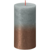 Sviečka Bolsius Rustic, valcová, Vianoce, Sunset Eucalyptus Green + Copper, 130/68 mm Sviečka Bolsius Rustic, valcová, Vianoce, Sunset Eucalyptus Green + Copper, 130/68 mm