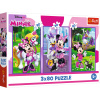 Trefl Puzzle 3x80 Minnie a priatelia 34889 Trefl Puzzle 3x80 Minnie a priatelia 34889