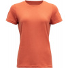Dámske merino tričko Devold Eika merino 150 Tee WMN coral L Dámske merino tričko Devold Eika merino 150 Tee WMN coral L