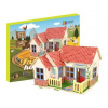 NiXiM Drevené 3D puzzle - Dom na farme NiXiM Drevené 3D puzzle - Dom na farme