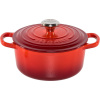 Le Creuset Signature Bräter rund 18 cm kirschrot Le Creuset Signature Bräter rund 18 cm kirschrot