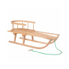 Drevené sánky s ohrádkou 90 cm SPRINGOS Drevené sánky s ohrádkou 90 cm SPRINGOS