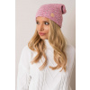 Glara Melírovaná čiapka z vlny 965409 Glara Melírovaná čiapka z vlny 965409