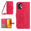 Peňaženkové kožené puzdro Sun Flower na Motorola Moto G13 / G23 / G53 5G - Rose Red Peňaženkové kožené puzdro Sun Flower na Motorola Moto G13 / G23 / G53 5G - Rose Red