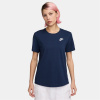 Nike Sportswear Women's Club T-Shirt Midnight Navy 10 (S) Nike Sportswear Women's Club T-Shirt Midnight Navy 10 (S)