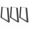 zahrada-XL Nohy k jedálenskému stolu v tvare V, 3 ks, antracitové, 100 x (72-73,3) cm, oceľ 4012598 zahrada-XL Nohy k jedálenskému stolu v tvare V, 3 ks, antracitové, 100 x (72-73,3) cm, oceľ 4012598