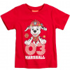 Chlapčenské tričko PAW PATROL MARSHALL červené Veľkosť: 134 Chlapčenské tričko PAW PATROL MARSHALL červené Veľkosť: 134