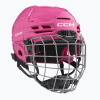 Detská hokejová prilba CCM Tacks 70 Combo JR pink Detská hokejová prilba CCM Tacks 70 Combo JR pink