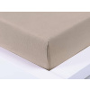 XPOSE® Detská jersey plachta Exclusive - kávová 70x140 cm, Jersey XPOSE® Detská jersey plachta Exclusive - kávová 70x140 cm, Jersey