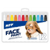 Farba na tvár MFP 12ks set Farba na tvár MFP 12ks set