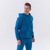 NEBBIA Pánska mikina Pouch Pocket Blue XXLXXL NEBBIA Pánska mikina Pouch Pocket Blue XXLXXL