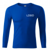 Tričko farebné pánske s dlhým rukávom s LOGOM Veľkosť: XL, Barva: královská modrá, KS spolu - cenová hladina: 10-20