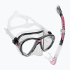 Potápačská súprava Cressi Big Eyes Evolution + Alpha Ultra Dry black/pink Potápačská súprava Cressi Big Eyes Evolution + Alpha Ultra Dry black/pink