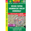 Veľká Fatra, Kremnické vrchy, Donovaly 1:40T turistická mapa 476 Veľká Fatra, Kremnické vrchy, Donovaly 1:40T turistická mapa 476