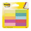 Záložky Post-it papierové, 15mm x 50 mm, 50 lístkov, 10 bločkov/balenie Záložky Post-it papierové, 15mm x 50 mm, 50 lístkov, 10 bločkov/balenie