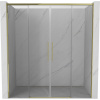 Mexen Rox Duo posuvné sprchové dvere 170 cm, transparentné, zlaté - 8C2-170-002-50-00 Mexen Rox Duo posuvné sprchové dvere 170 cm, transparentné, zlaté - 8C2-170-002-50-00