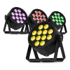 BeamZ Professional BeamZ Pro set 4 BAC334 LED Par - ProPar s RGBWA-UV LED - 12x 10W BeamZ Professional BeamZ Pro set 4 BAC334 LED Par - ProPar s RGBWA-UV LED - 12x 10W