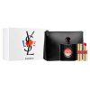 Yves Saint Laurent Black Opium SET: Parfumovaná voda 50ml + Rúž Rouge Volupte Shine No.101 3,2g + Kozmetická taška pre ženy Yves Saint Laurent Black Opium SET: Parfumovaná voda 50ml + Rúž Rouge Volupte Shine No.101 3,2g + Kozmetická taška pre ženy