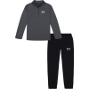 Under Armour Armour quarter Zip Set Infant Boys Grey/Black 3 - 4 Years Under Armour Armour quarter Zip Set Infant Boys Grey/Black 3 - 4 Years