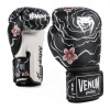 Boxerské rukavice VENUM X Tawanchay čierno/biele 12oz Boxerské rukavice VENUM X Tawanchay čierno/biele 12oz