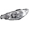 ACI PEUGEOT 206 6/03 -11/05 predné svetlo H7+H7 s blikačkou (el. ovládané) číra optika L ACI PEUGEOT 206 6/03 -11/05 predné svetlo H7+H7 s blikačkou (el. ovládané) číra optika L