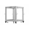 LANBERG OTEVŘENÝ RACK 19'' 12U 600X600-1100 NASTAVITELNÝ ŠEDÝ LANBERG OTEVŘENÝ RACK 19'' 12U 600X600-1100 NASTAVITELNÝ ŠEDÝ