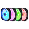 SCYTHE KF1425FD18R-P Kaze Flex 140 mm Round RGB PWM Fan 300-1800 rpm KF1425FD18R-P SCYTHE KF1425FD18R-P Kaze Flex 140 mm Round RGB PWM Fan 300-1800 rpm KF1425FD18R-P