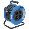 BGS technic Kábelový bubon | 15 m | 3x1,5 mm² | 4 zásuvky | IP 20 | 3 000 W (BGS 3360) BGS technic Kábelový bubon | 15 m | 3x1,5 mm² | 4 zásuvky | IP 20 | 3 000 W (BGS 3360)