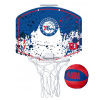 Wilson | NBA TEAM MINI HOOP PHILADELPHIA 76ERS | modrá| HI Wilson | NBA TEAM MINI HOOP PHILADELPHIA 76ERS | modrá| HI