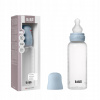 Antikoliková fľaša bez BPA, plastová BIBS 270 ml, Baby blue (bledomodrá) Antikoliková fľaša bez BPA, plastová BIBS 270 ml, Baby blue (bledomodrá)