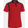 Joma Polokošeľa CHAMPION V RED-BLACK S/S Veľkosť: L Joma Polokošeľa CHAMPION V RED-BLACK S/S Veľkosť: L