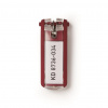 Prívesok na kľúče Menovky DURABLE key CLIP červené 6ks DU195703 Prívesok na kľúče Menovky DURABLE key CLIP červené 6ks DU195703