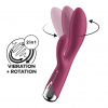 Satisfyer Spinning Rabbit 1 vibrátor - vínový Satisfyer Spinning Rabbit 1 vibrátor - vínový