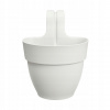 Kvetináč plast biely Elho 20 cm x 24 cm x 27 cm Kvetináč plast biely Elho 20 cm x 24 cm x 27 cm